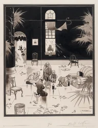 Clubleben in Amerika, die Picknicker, vor 1933