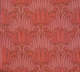 Tapete entworfen von Voysey, viktorianisch
