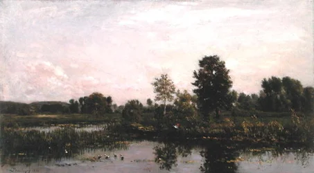 Eine Biegung des Flusses Oise