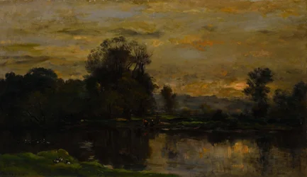 Landschaft mit Enten, 1872