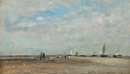 Die Muschelsammler, Trouville