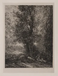 Der Hirte und die Hirtin, 1874