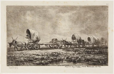 „Die Wagen“ (Delteil 76)