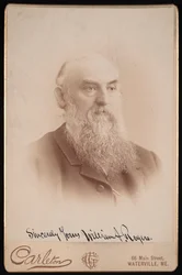 Porträt von William Augustus Rogers 1832-1898, vor 1898