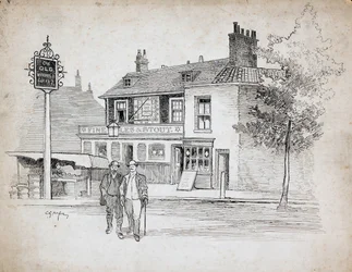 Old Windmill Public House, 214-214 Chiswick High Road, Turnham Green