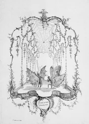 Französisches Theater, aus Essai de Papilloneries Humaines par Saint A..., ca. 1756-60