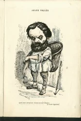 Illustration von Charles Gilbert-Martin (1839-1905) in Zeitgenössische Grimassen