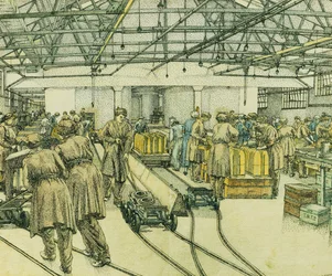 Die Fabrik in Hereford