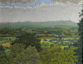 Die Malvern Hills, Worcestershire