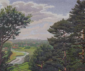 Der Fluss Avon, nahe Salisbury