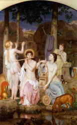 Minerva und die Grazien