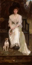 Mrs. Irene Watts, Gemälde von C.G. Anderson