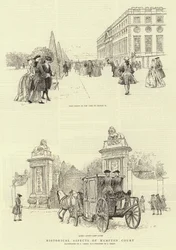 Historische Aspekte von Hampton Court