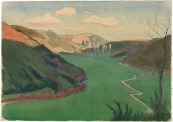 Tal des Stangala, bei Quimper, 1896