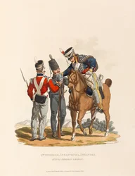 3. Husaren, Infanterie und Leichte Infanterie. King