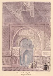Eingang zur Halle der Botschafter, Alcazar in Sevilla