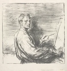 Porträt des Künstlers, Nr. 1, 1905