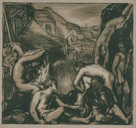 Der Mühlenteich, 1905