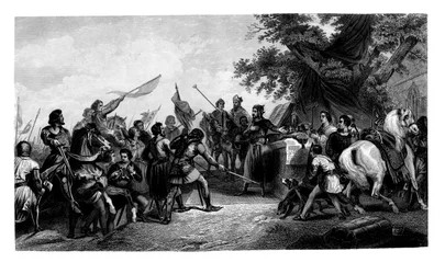 Die Schlacht von Bouvines, 27. Juli 1214