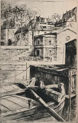 Quai des Célestins, 1915