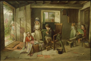 Krankenhaus für verwundete Soldaten, 1886
