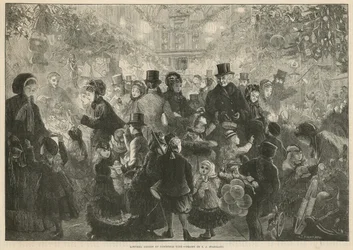 Lowther Arcade zur Weihnachtszeit