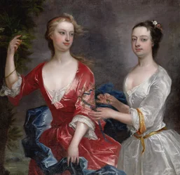 Martha und Teresa Blount