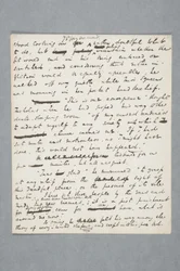 Originalmanuskript eines Kapitels von Nicholas Nickleby, 1838