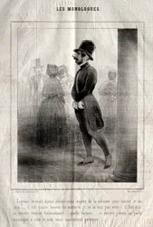 Les Monologues: Eugénie hatte mir ein Rendezvous an der Säule für Mitternacht und halb eins gegeben...