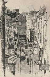 Rue des Prêtres-Saint-Séverin, 1915
