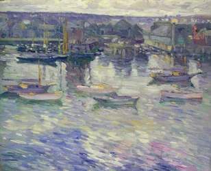 Boote vor Anker, ca. 1919