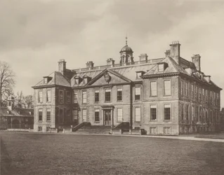 Belton House, Grantham, die Eingangsfront
