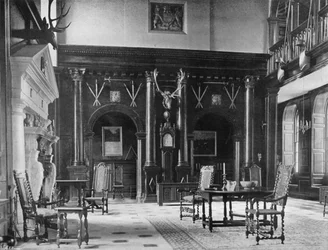 Bildschirm in der Halle