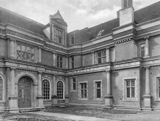 Südwest-Ecke im Innenhof