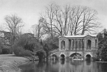 Die Brücke im Frühling