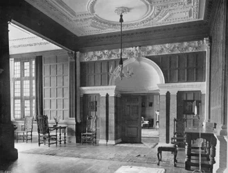 Die Halle, Blick nach Westen