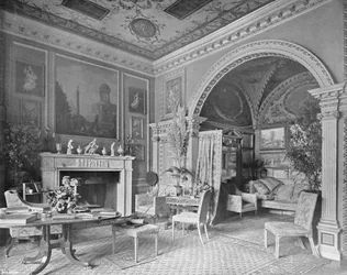 Das bemalte oder italienische Zimmer