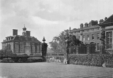 Die Ställe, das Haus und die Küche