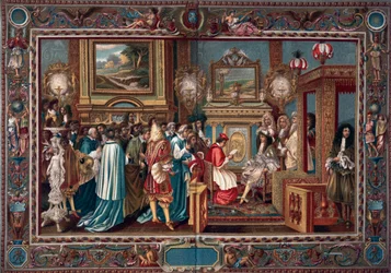 Ludwig XIV. empfängt den päpstlichen Botschafter Sigismondo Chigi, 29. Juli 1664, 1903