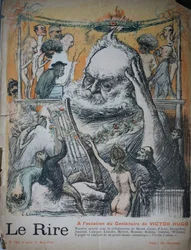 Hundertjahrfeier der Geburt von Victor Hugo, Illustration für Le Rire