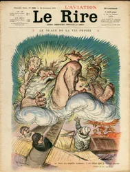 Titelbild von „Das Lachen“, Satirisch in Farben