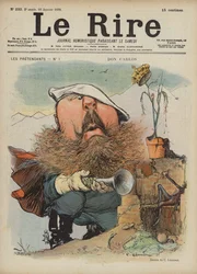 Don Carlos, Illustration für Le Rire