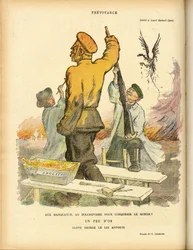 Illustration von Charles Leandre (1862-1934) in Le Rire