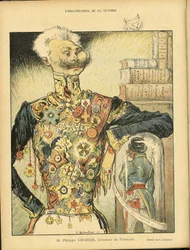 Illustration von Charles Leandre (1862-1934) in Le Rire