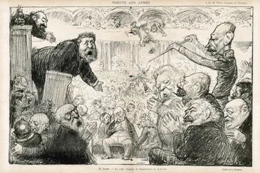 Illustration von Charles Leandre (1862-1934) in Le Rire
