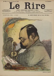 Joseph Reinach, Illustration für Le Rire