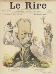 General Andre, Illustration für Le Rire