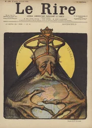 Rothschild, Illustration für Le Rire
