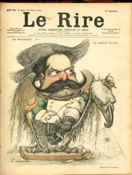 Das Lachen, satirisch in Farben