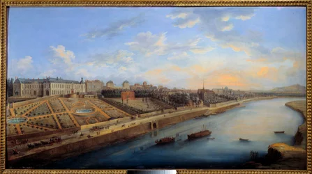 Ansicht von Passy und Chaillot von Grenelle